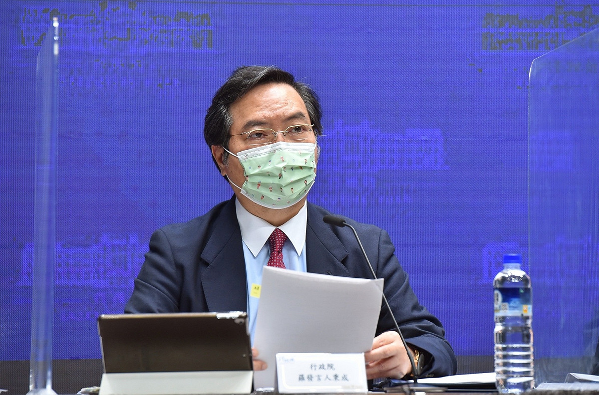 行政院發言人羅秉成。 圖：行政院提供（資料照片）