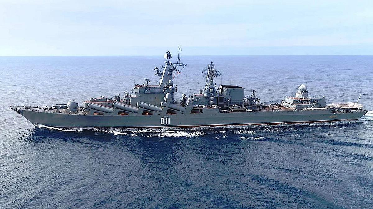 俄羅斯國防部表示，英國海軍驅逐艦衛士號闖入俄國在黑海領海，遭到一艘俄軍艦艇射擊警告。（示意圖） 圖：翻攝環球網