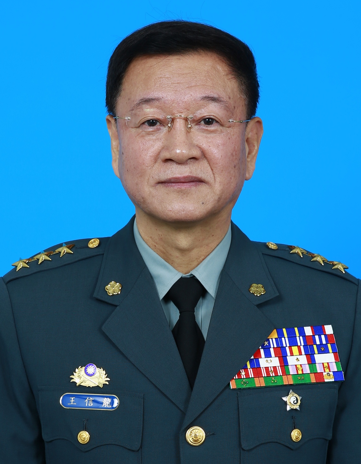 國防部上將軍備副部長由國防大學校長王信龍上將調任 圖：國防部提供