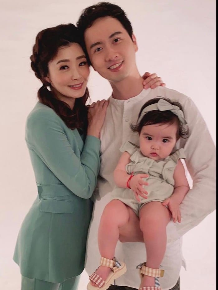 夏如芝、張捷在2020年結婚並於同年生下女兒小芝麻。 圖：翻攝自IG