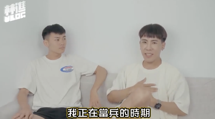 林進(右)公開男友小寶(左)面容。 圖：翻攝IG／林進