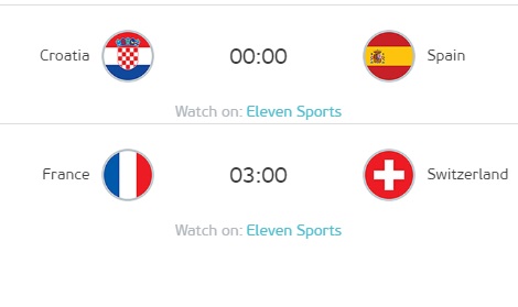 歐洲國家盃16強淘汰賽進入到第三天的賽程。 圖:UEFA
