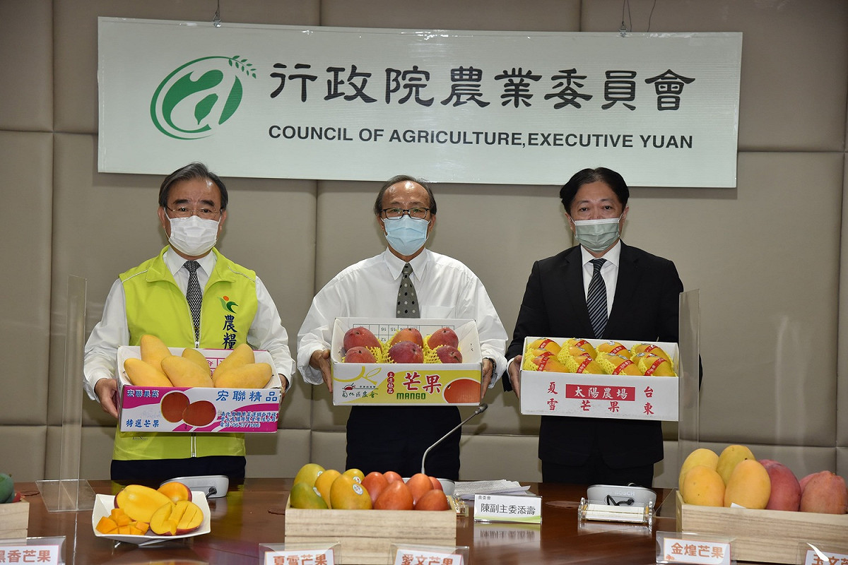 農委會表示，今年芒果產量比去年多約29%，因此也推出促銷活動。 圖 : 農委會／提供
