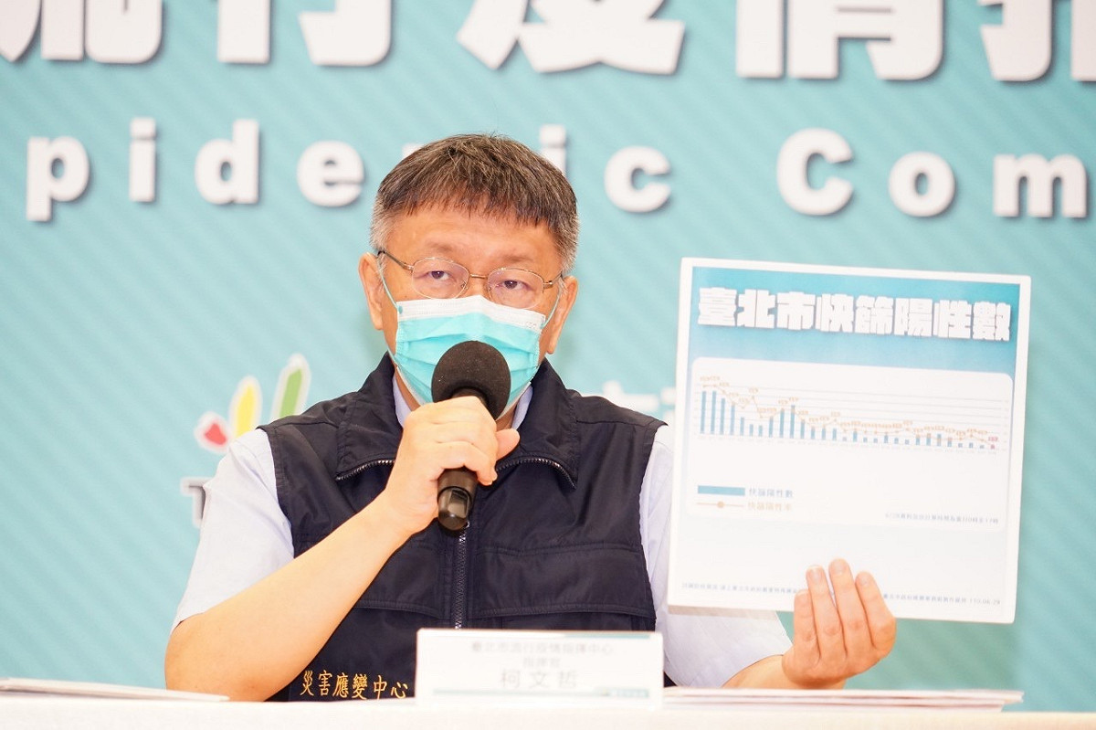 台北市長柯文哲。 圖：台北市政府 / 提供