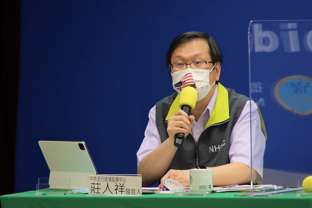 疫情指揮中心發言人莊人祥。 圖：中央流行疫情指揮中心/提供(資料照)
