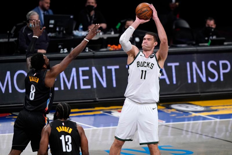 Brook Lopez。 圖／美聯社／達志影像