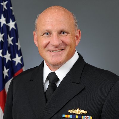 美國海軍作戰部長吉爾代每周與盟邦討論如何對中俄進行反潛作戰。 圖：翻攝自美國海軍作戰部推特