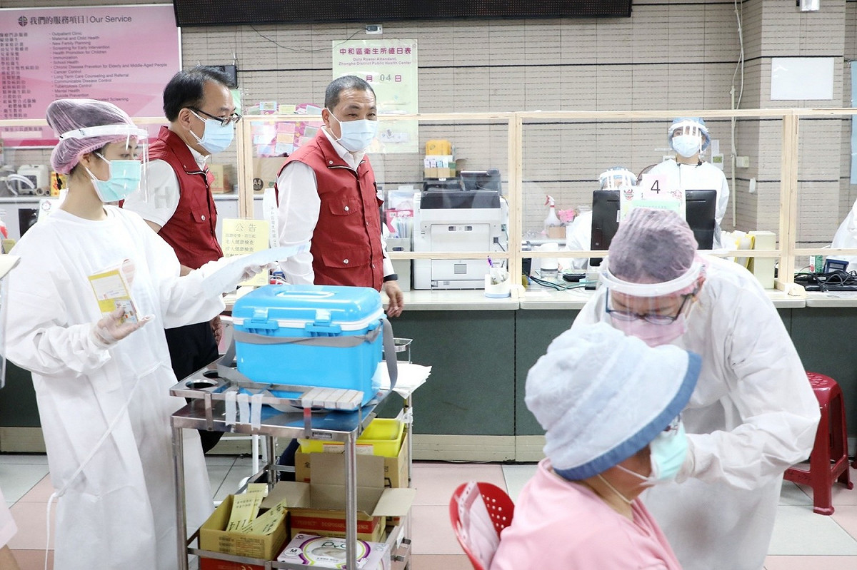 唯有大家齊心落實各項防疫作為，才能守住新北市、守住台灣。 圖：新北市衛生局提供