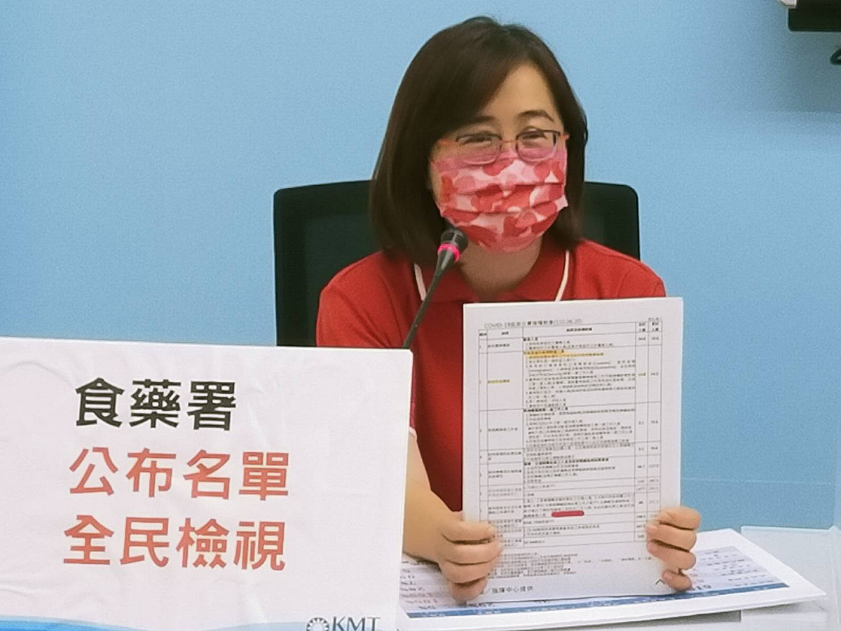 國民黨立委林奕華。 圖：國民黨立法院黨團/提供