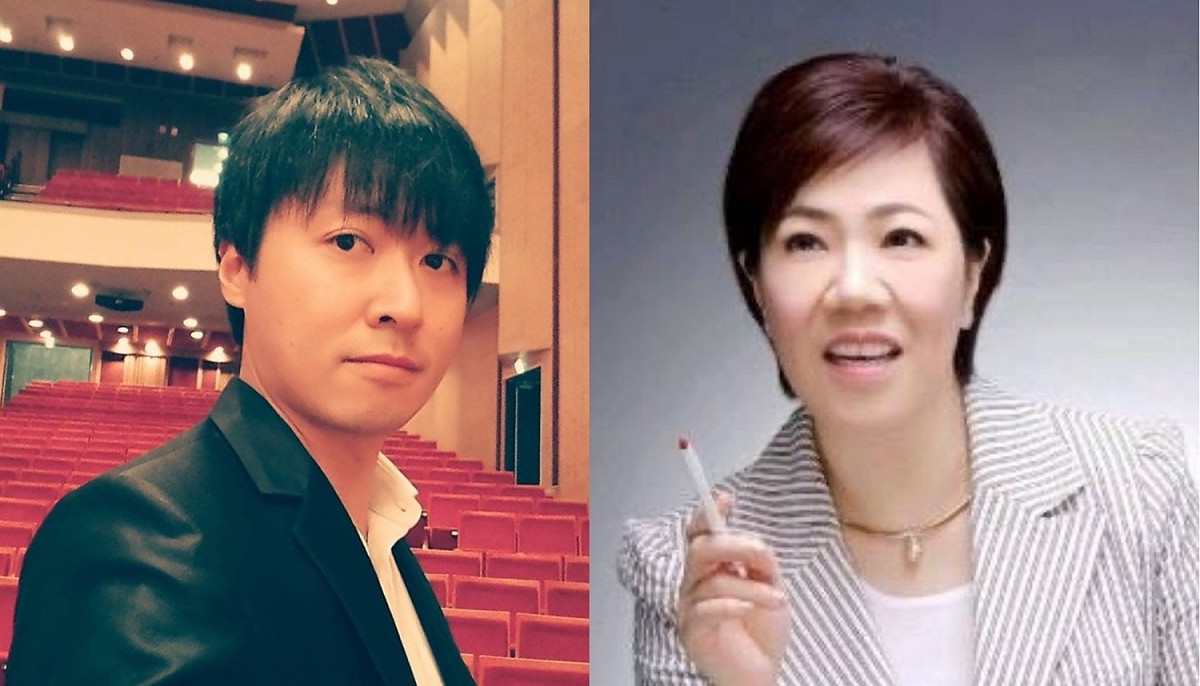 歷史學者鄭睦群讓新任董事長李安妮留下深刻印象，故認命其擔任李登輝基金會執行長。 圖：鄭睦群/李安妮臉書 (自製)