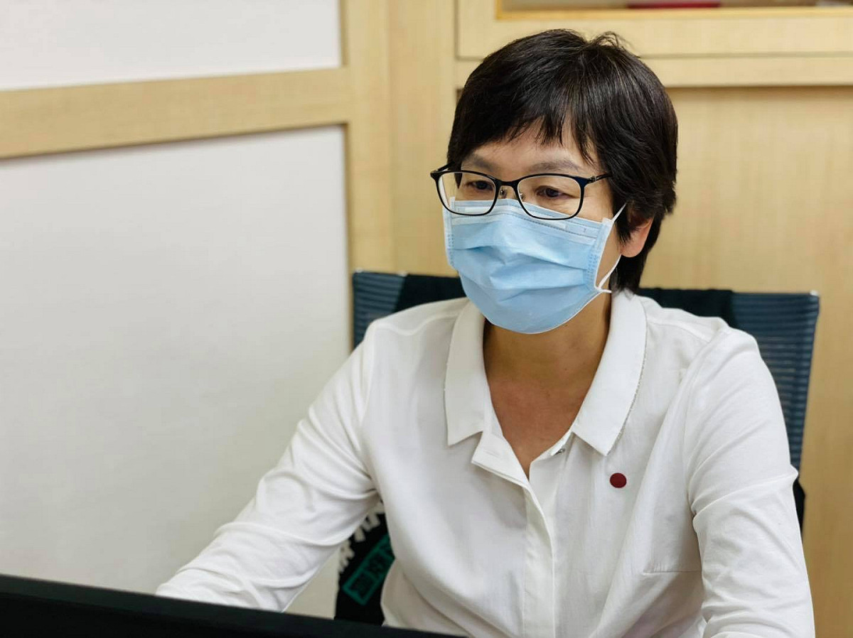 有傳聞指出，民眾黨立委蔡壁如有機會參選2022高雄市長。 圖: 翻攝自蔡壁如臉書