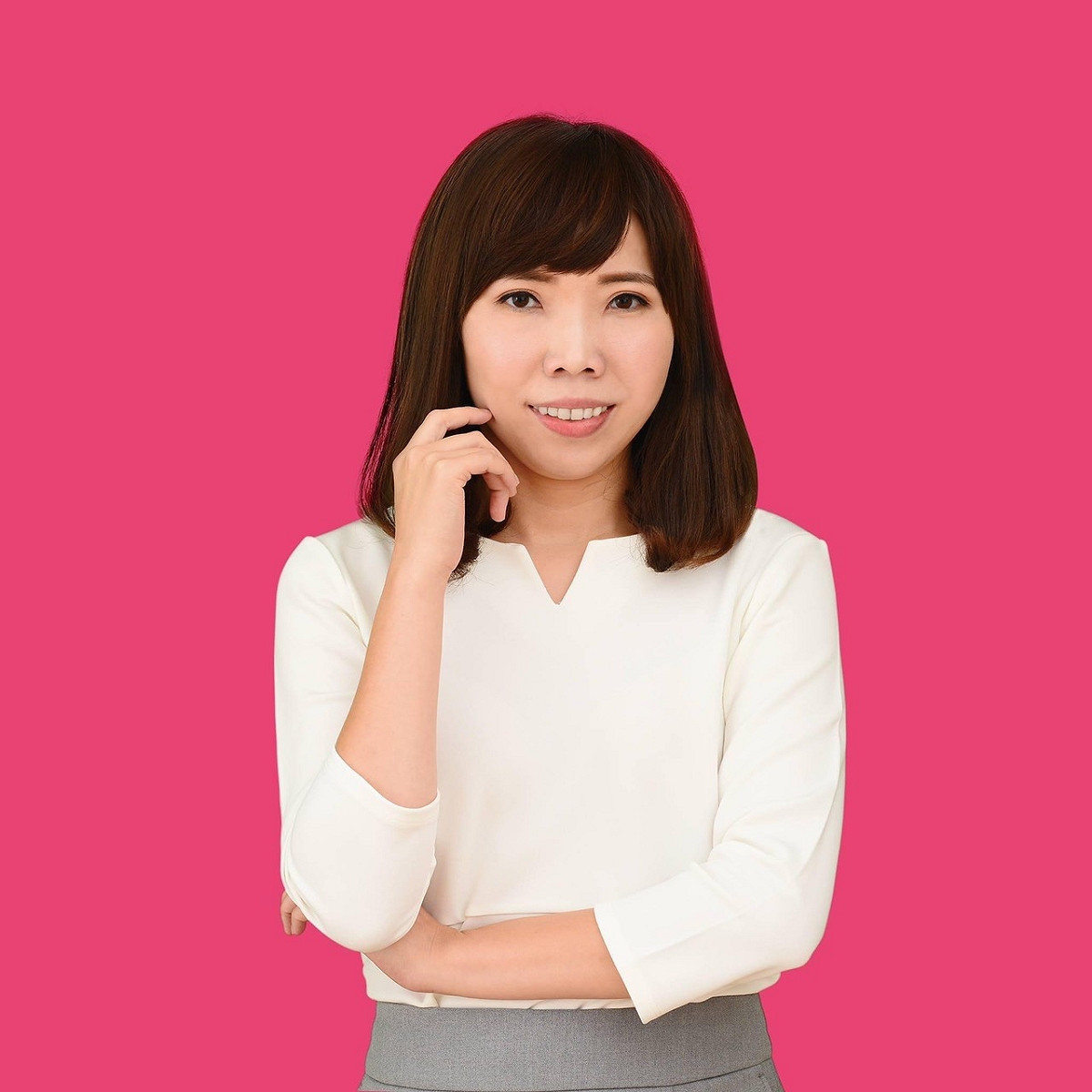 市場無自治會無法造冊施打疫苗，張維倩市議員為民眾發聲，盼能讓攤商們都能接種。 圖：擷自張維倩臉書