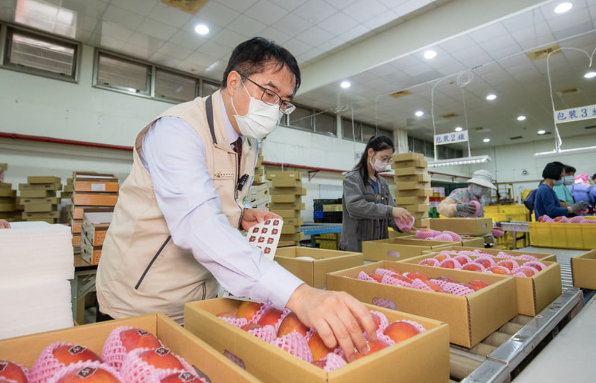 台南郵局協助芒果農民行銷，6月15日推出後半個月內創下超過10公噸銷售佳績。 圖：擷取自黃偉哲臉書