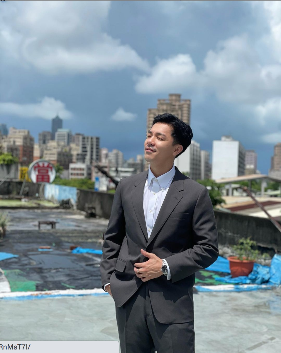 今（7）日凌晨2點左右，楊皓崴驚吐發生「小意外」。 圖：翻攝自楊皓崴IG