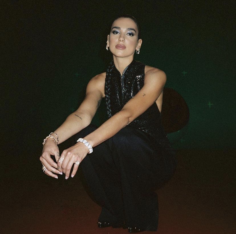 Dua Lipa。 圖：翻攝自Dua Lipa Twitter