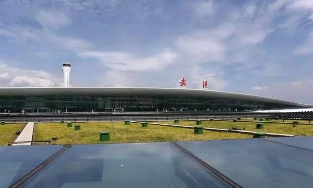 中國湖北武漢天河機場。 圖：翻攝中文百科