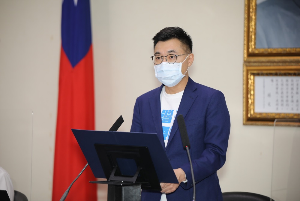 國民黨主席江啟臣。 圖：國民黨文傳會提供（資料照）