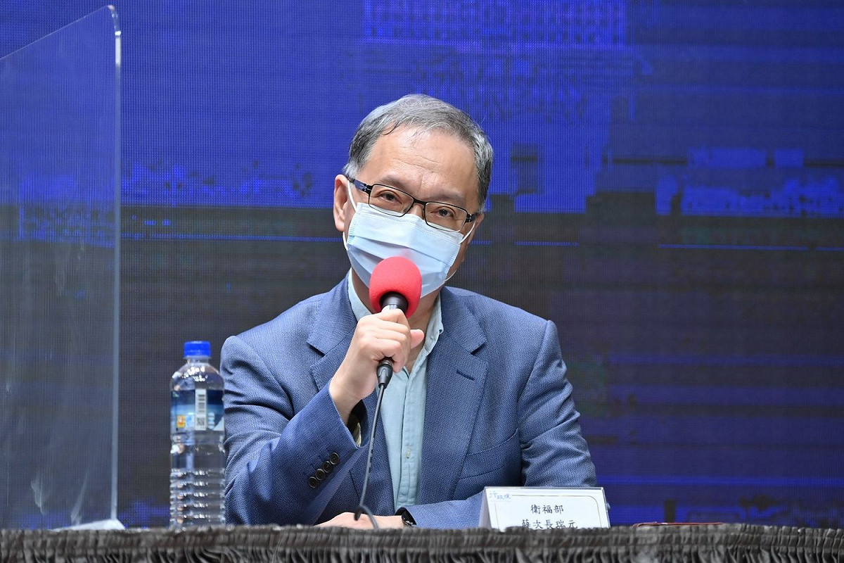 衛福部次長薛瑞元。 圖：行政院提供