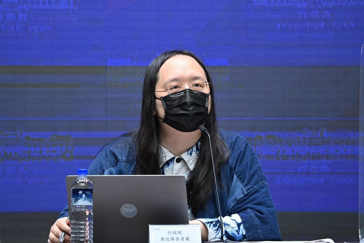 行政院政務委員唐鳳。（資料照片） 圖：行政院 / 提供
