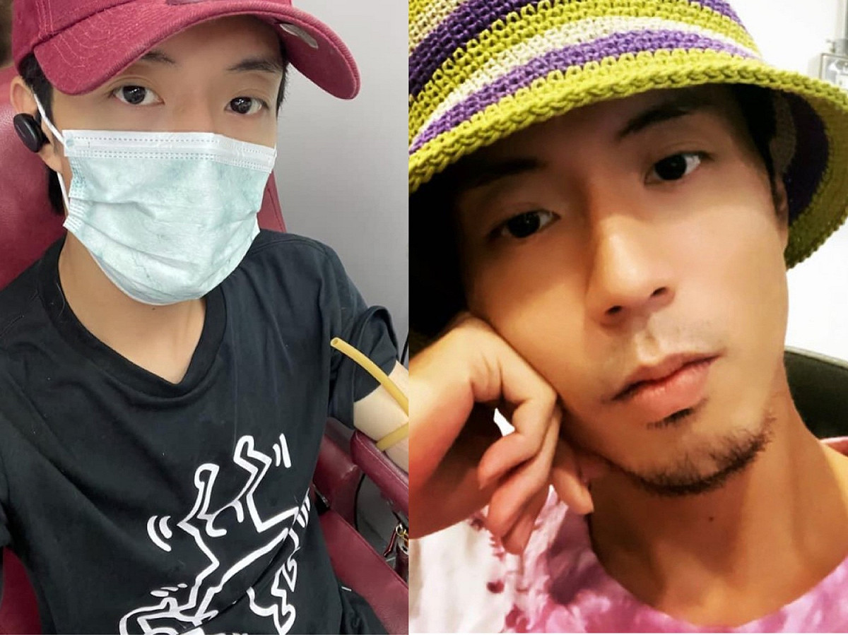 小杰暖心為血庫盡一份力。 圖：翻攝自臉書