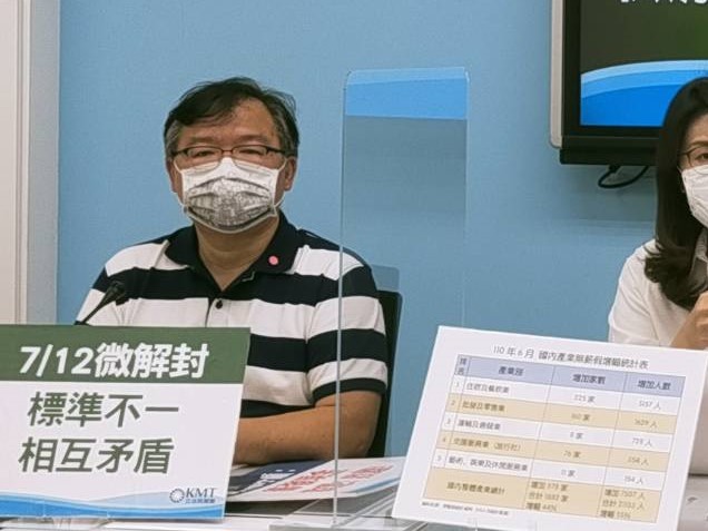 國民黨立委李德維稱接獲回國的國人投訴，指入境檢疫措施充滿漏洞。 圖：國民黨立法院黨團/提供
