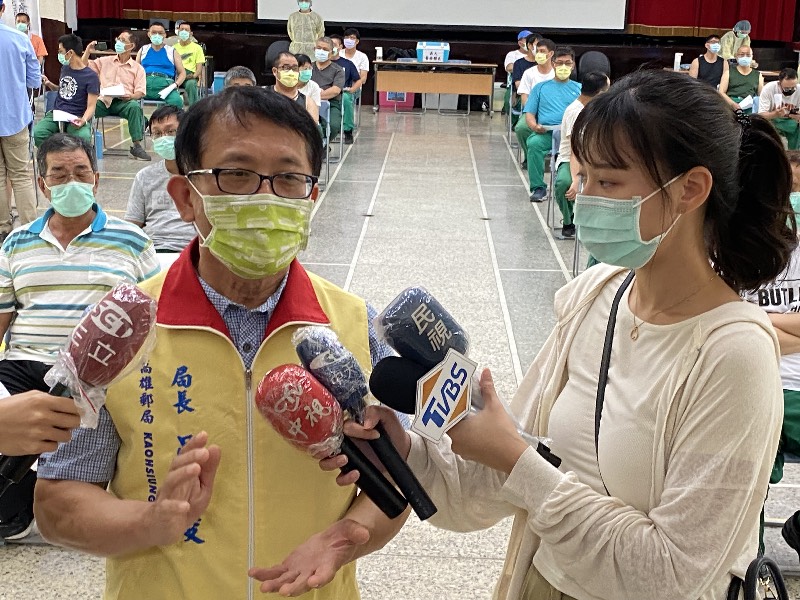 高雄郵局經理吳信陵。 圖：高雄郵局提供