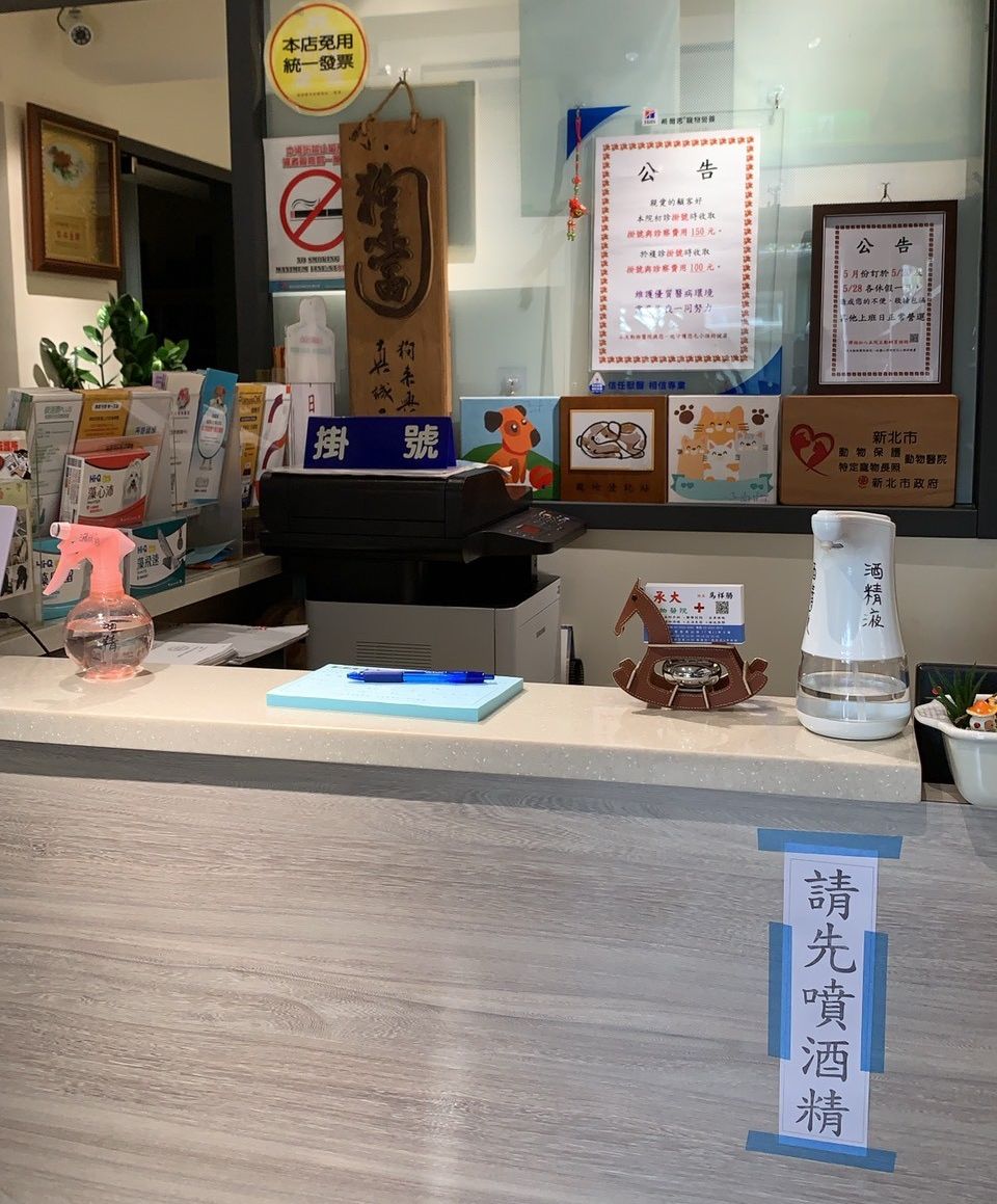 聖博動物醫院提供線上看診服務。 圖：新北市動保處提供