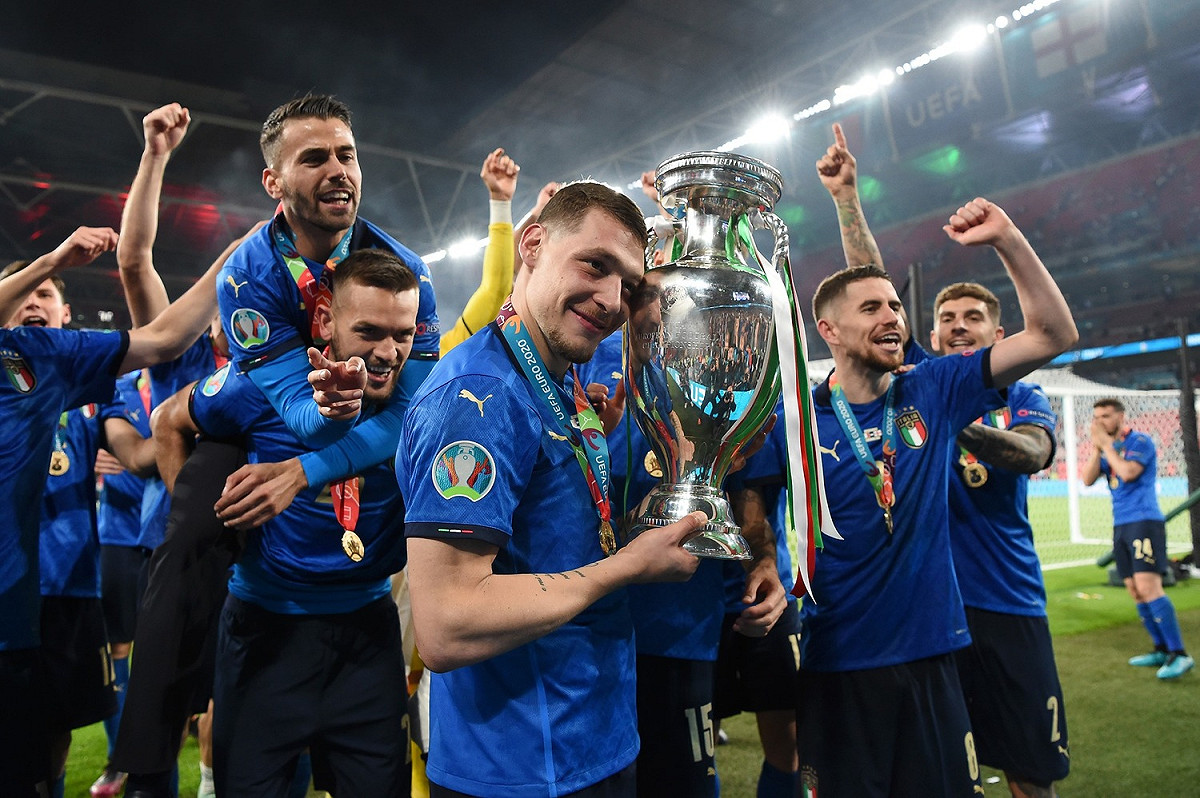 義大利拿下歐國盃冠軍 圖:擷取自facebook.com/EURO2020