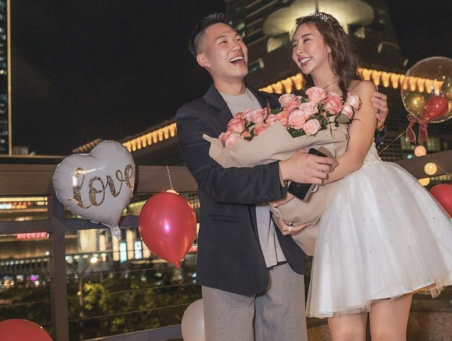 Rita30歲生日接受男友求婚。 圖：翻攝IG／Rita