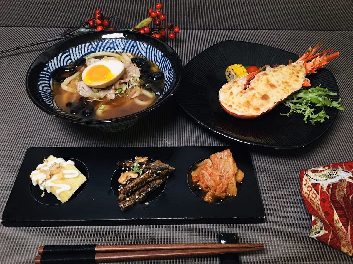 麗寶福容大飯店推出福容大飯店四人套餐($2,699)(圖中為一人份)。 麗寶樂園/提供