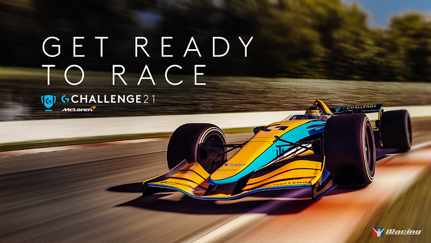 Logitech攜手McLaren舉辦2021 Logitech G McLaren G Challenge。 圖：Logitech/提供