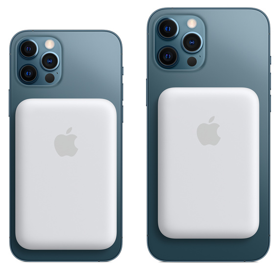 蘋果驚喜上架iPhone 12新配件，為一款外接式無線電池。 圖：翻攝自Apple官網