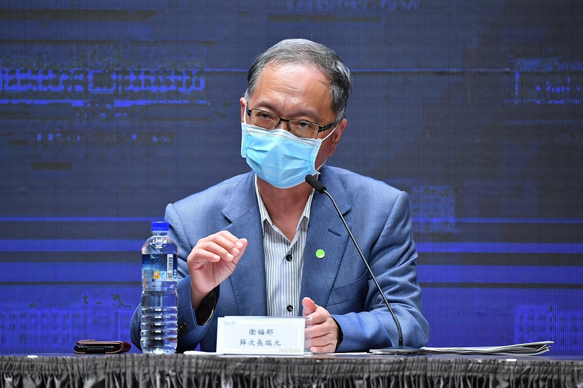 衛福部次長薛瑞元。（資料照片） 圖：行政院提供