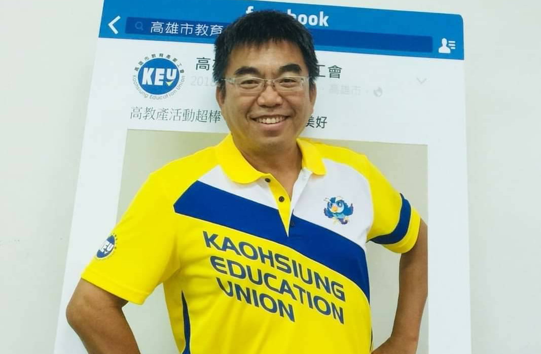 全國教育產業總工會秘書長劉亞平。 圖：翻攝劉亞平臉書