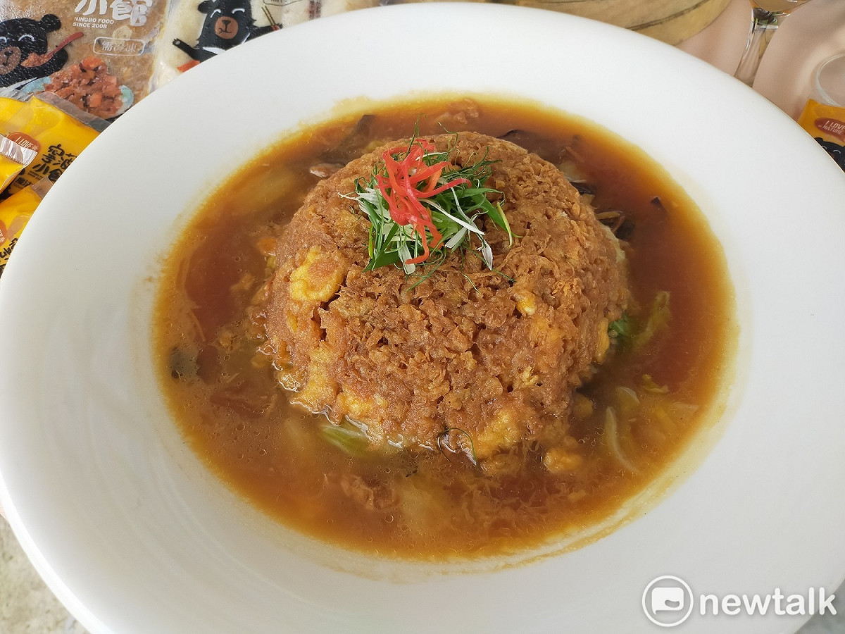 寧菠小館的西魯肉。 唐復年/攝