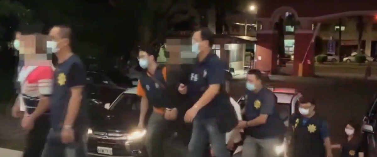 警方表示，全案會依妨害自由、恐嚇及傷害罪嫌移送高雄地檢署偵辦。 圖：翻攝自youtube