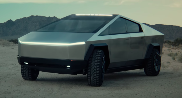 馬斯克承認，電動卡車Cybertruck有可能會失敗。 圖：擷取自Tesla Youtube