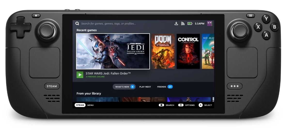 Steam Deck將於今年底於北美、歐洲地區上市。 圖：翻攝自Valve