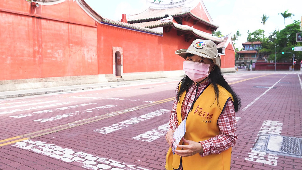 祀典武廟山牆。 圖：台南觀旅局／提供