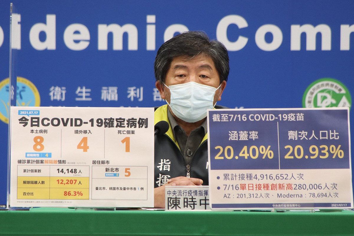 指揮中心指揮官陳時中。 圖：中央流行疫情指揮中心／提供