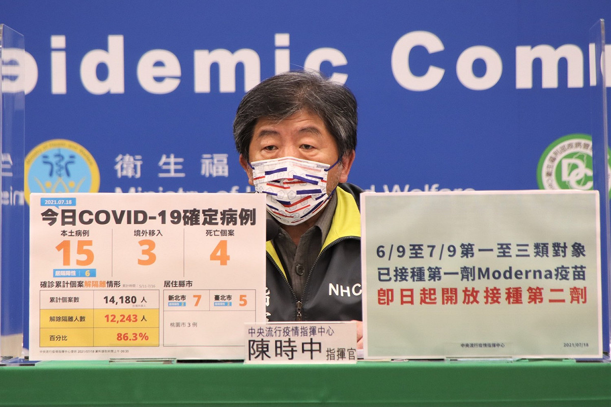 疫情指揮官陳時中。 圖：中央流行疫情指揮中心/提供