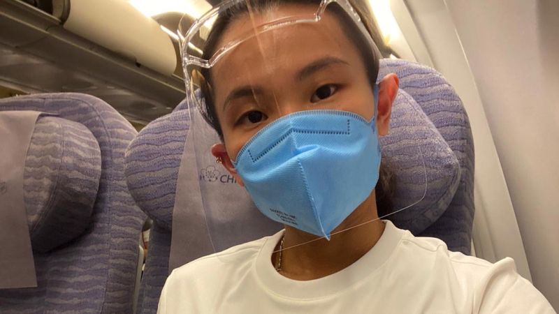 「世界球后」戴資穎昨（19日）發文稱「好懷念長榮航空，可以搭商務艙。」爆出選手都坐經濟艙，而官員則坐在商務艙一事，引發爭議。 圖：翻攝自戴資穎IG