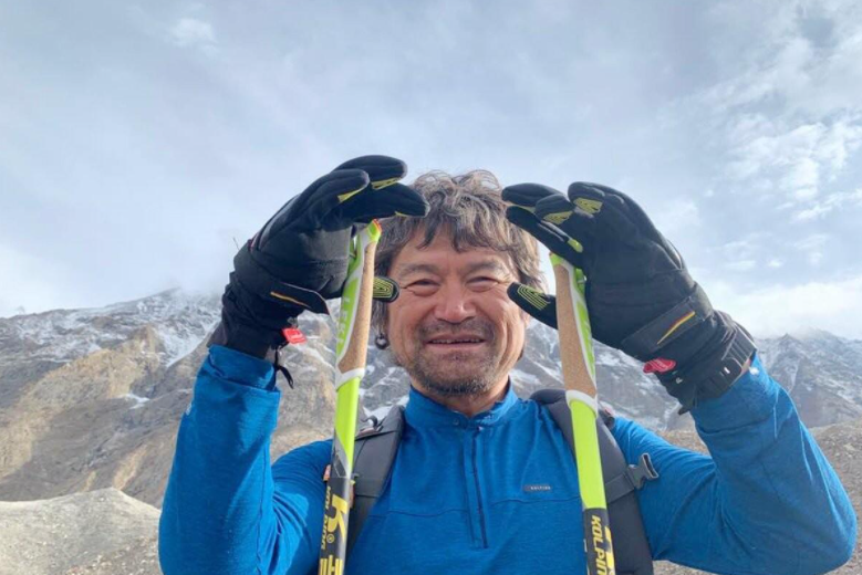 根據韓國聯合通訊社報導，曾征服喜馬拉雅山脈14座逾8000米高峰的韓國無指登山家金洪彬，在19日於下山途中意外墜入冰隙，目前下落不明。 圖：翻攝自環球網