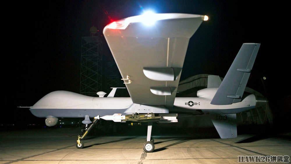 MQ-9「死神(Reaper)」無人機。 圖：翻攝陸網「HAWK26講武堂」