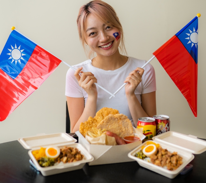 觀光局東京辦事處推出期間限量500份的台灣加油應援餐。 圖：交通部觀光局／提供