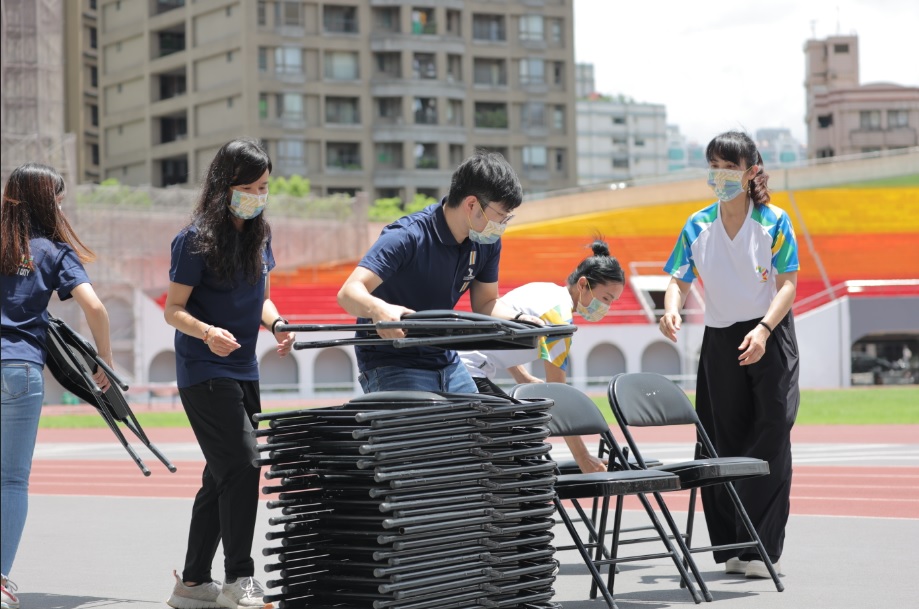 110全運會需要進1500名志工。 圖：新北市體育處提供