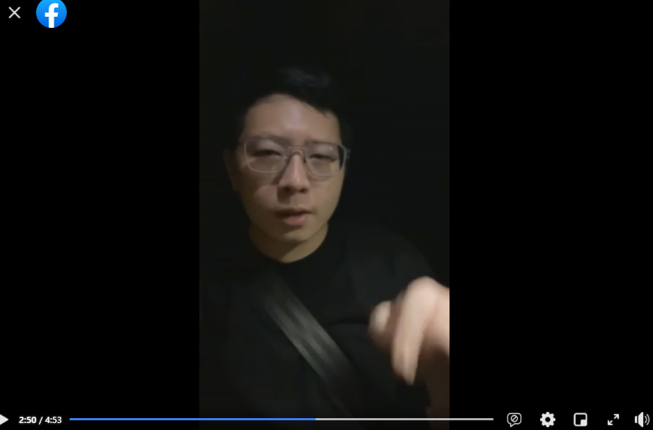 王世堅批評高端疫苗通過食藥署EUA審查是「霸王硬上弓」，讓王浩宇相當氣憤。 圖：翻攝王浩宇臉書