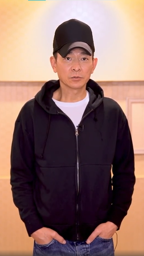 劉德華緊急錄製影片宣布新歌活動暫停 圖：翻攝自劉德華全球歌迷影迷會微博