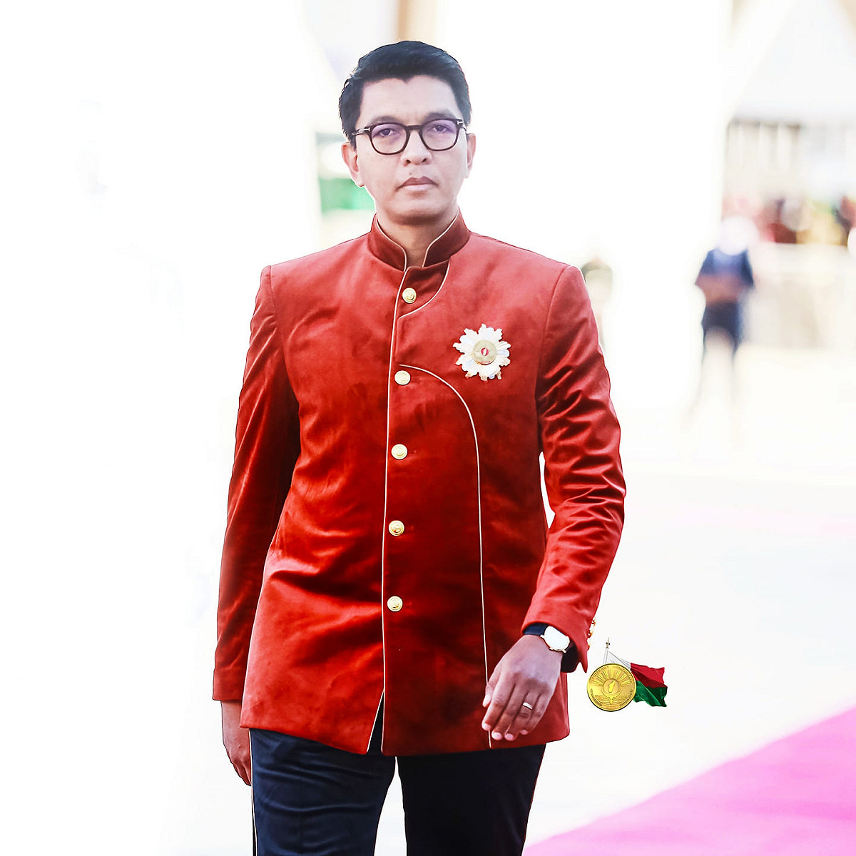 馬達加斯加總統Andry Rajoelina在當地時間21日險遭殺害。 圖: 翻攝自Andry Rajoelina臉書