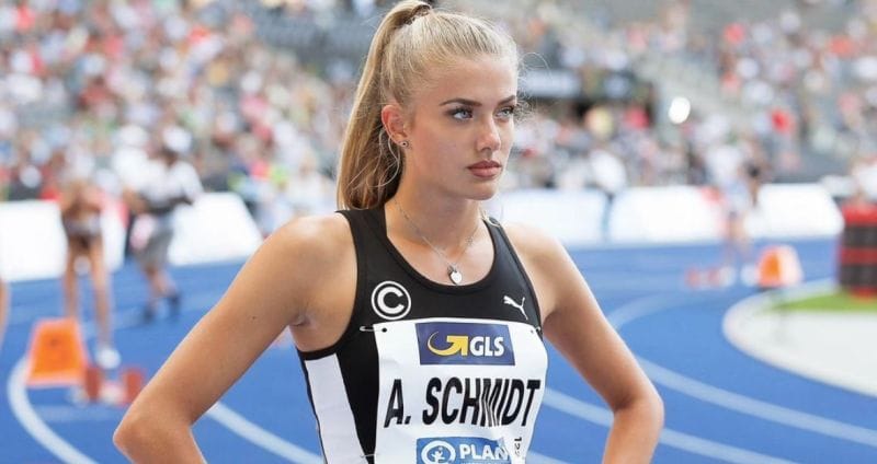 德國女子田徑選手Alica Schmidt被譽為最性感女運動員。（圖／Alica SchmidtIG) 圖／Alica SchmidtIG